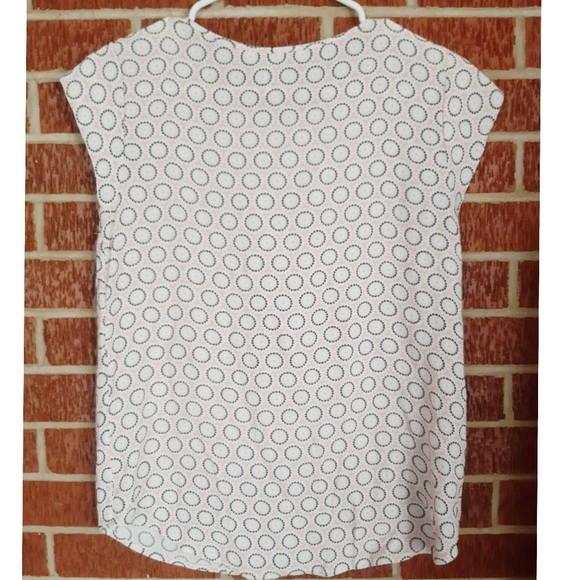 BODEN Pink Brown Floral Blouse 8 - Picture 2 of 3